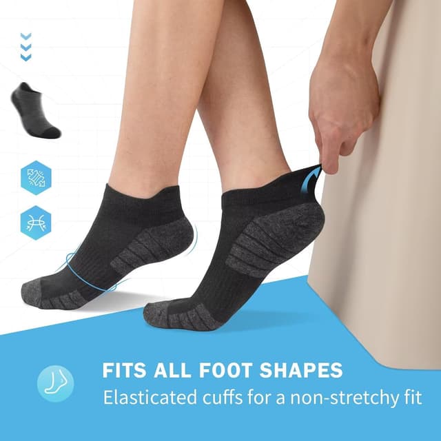 Detalle de Trainer socks anti blister 10 pairs