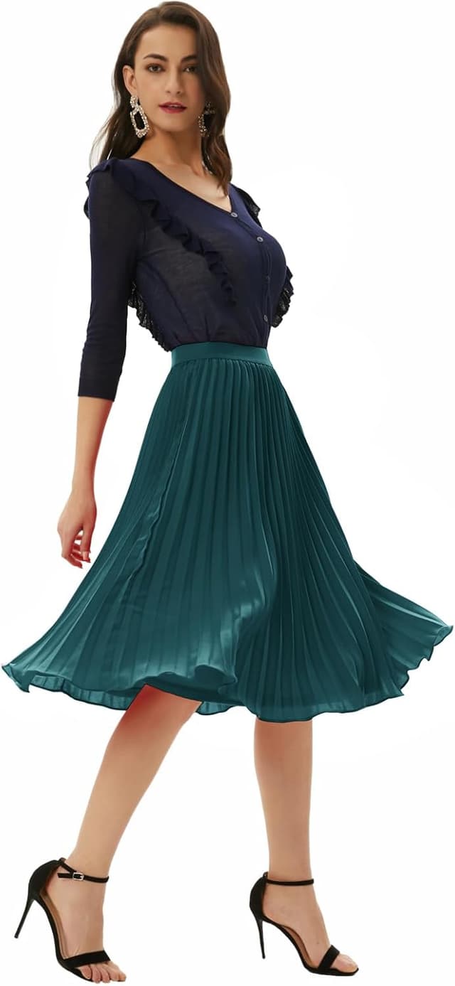 Thumbnail 4 de GRACE KARIN High Elastic Waist Midi Skirt