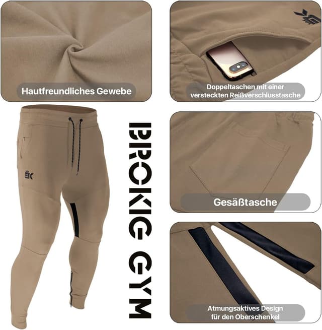 Thumbnail 4 de BROKIG Jogginghose – Slim Fit Baumwolle