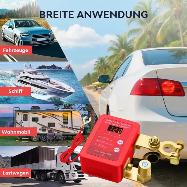 Thumbnail 4 de Mtchavno Desconectador batería 240A para coche