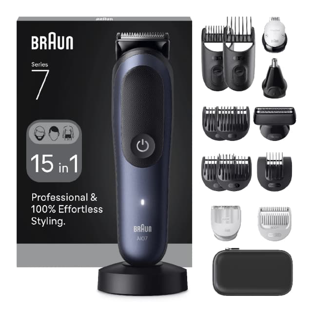 Detalle 2 de Braun Series 7 AIO7580 recortadora corporal 120 min