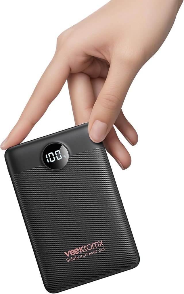 Detalle de VEEKTOMX Power Bank 10000 mAh 22,5 W