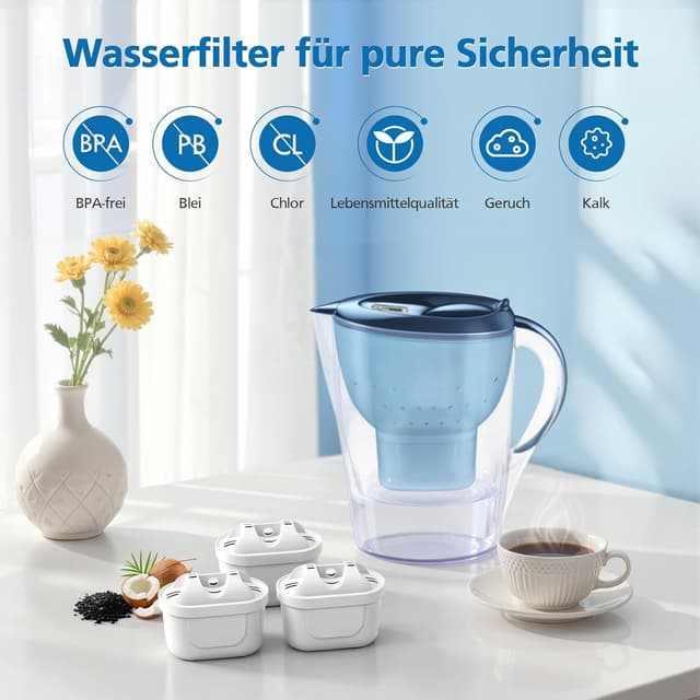 Thumbnail 3 de isinlive 8 Pack Wasserfilter für Brita Maxtra+ 8er-Pack