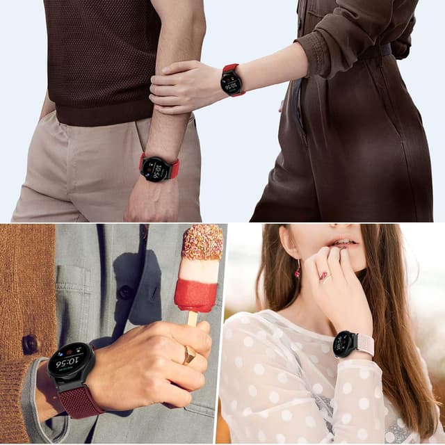 Thumbnail 6 de SHIJZWD Elastische Uhrenarmbänder 22 mm