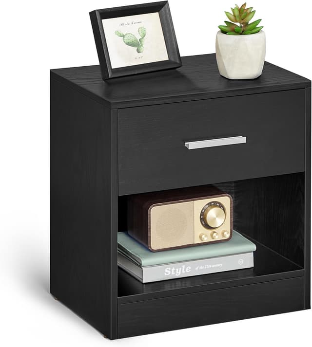 Thumbnail 6 de VASAGLE LET819T67 Comodini set 2 con cassetto e ripiano