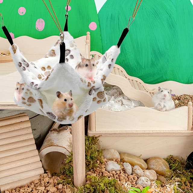 Thumbnail 4 de JJQHYC Rat Hammock Double Layer