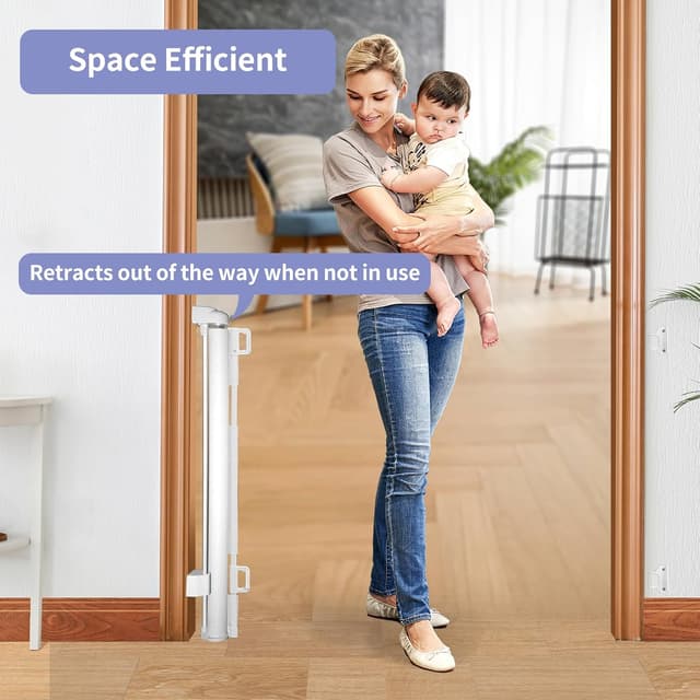 Thumbnail 2 de Lexixi ibao Retractable Baby Gate 33