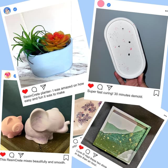 Thumbnail 6 de JDiction ResinCrete 5000g Water Based Casting Resin (for beginners) – terrazzo & coating