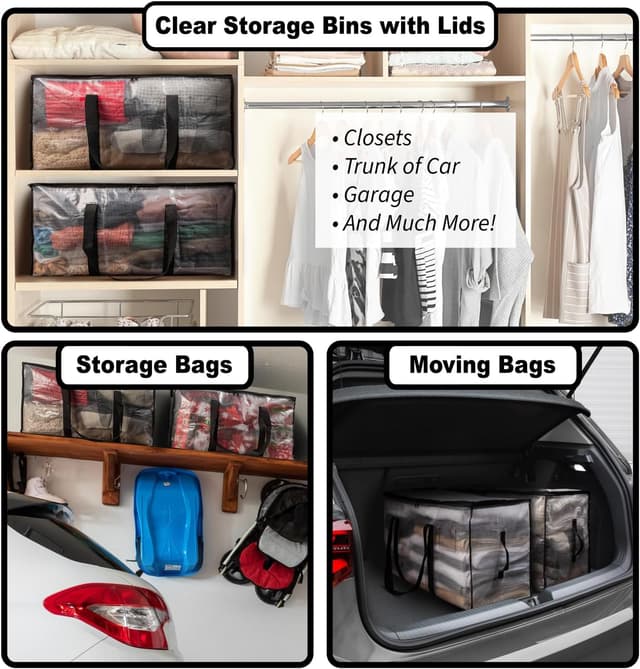 Detalle 2 de ClearSpace Large Moving Bags 6-pack