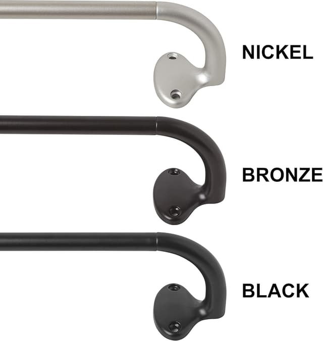 Thumbnail 5 de Amazon Basics – Barra de cortina oscurecedora, Bronce 🛋