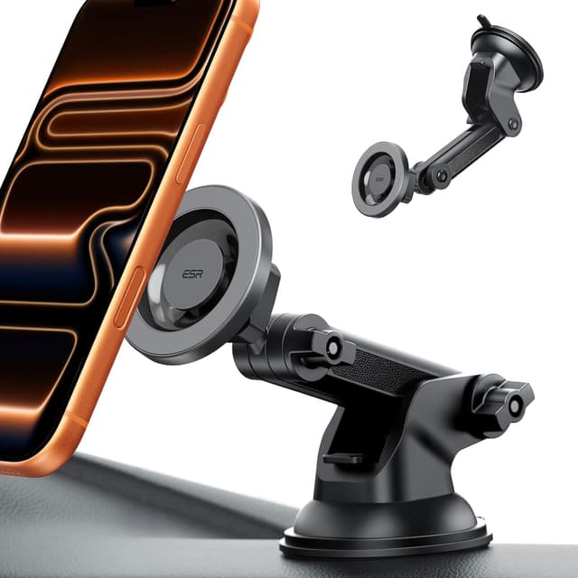 Detalle de ESR Dashboard Magnetic Phone Holder HaloLock for iPhone 15
