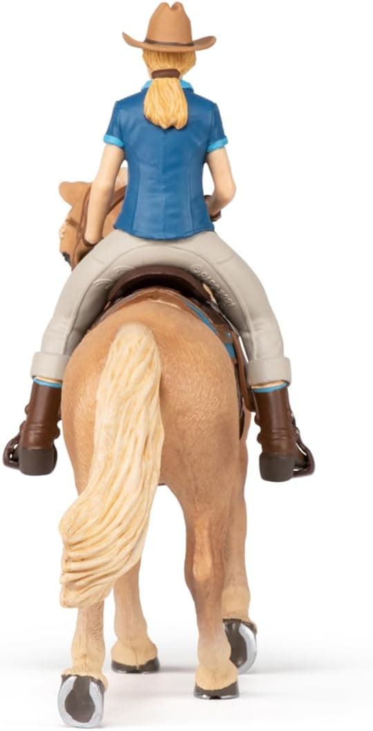 Thumbnail 6 de Figurine animal Papo Cheval et Cavalier Western (Far West) – jouet enfant dès 3 ans, peinte à la main