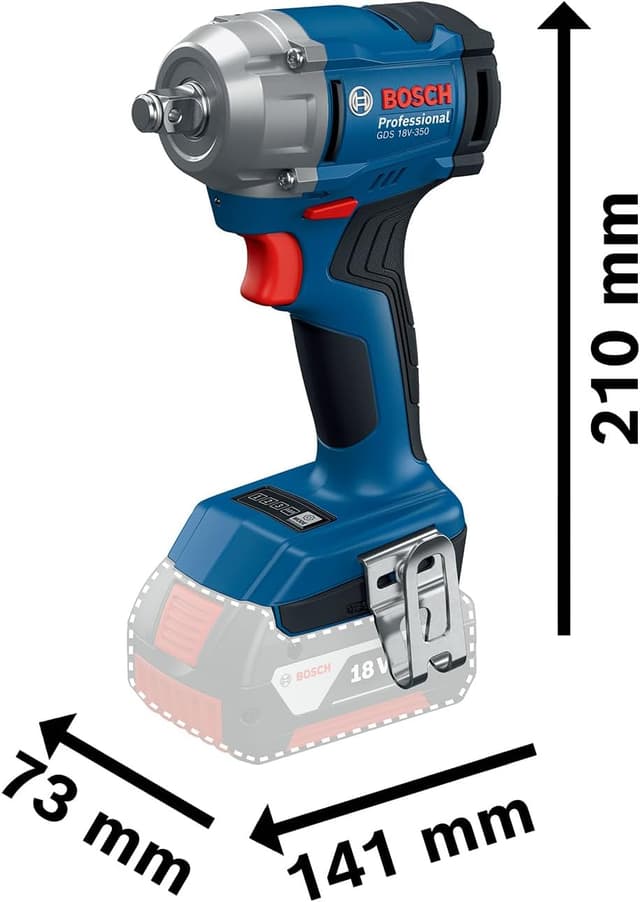 Thumbnail 4 de Bosch GDS 18V-350 llave impacto 350 Nm