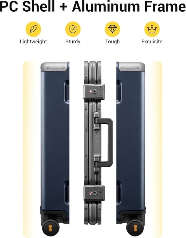 Thumbnail 1 de LEVEL8 Zipperless 24 Inch Hardside Suitcase