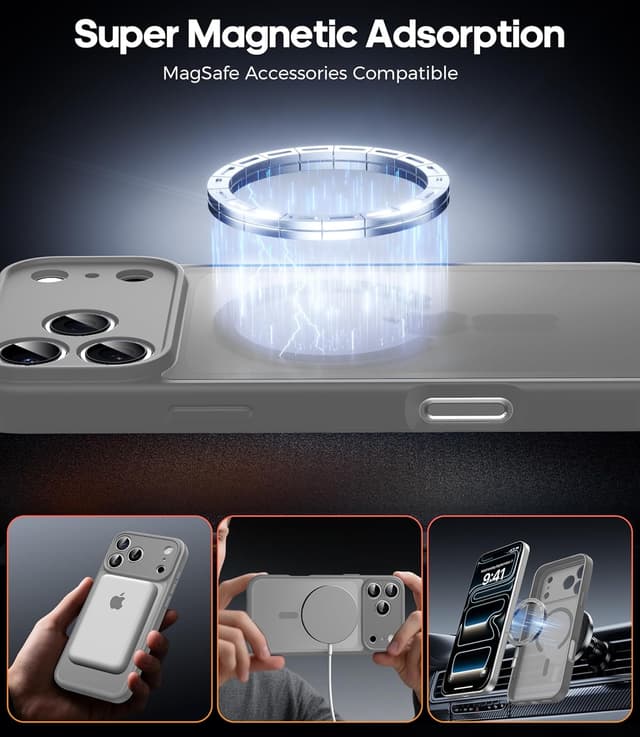 Detalle 1 de FLLAO iPhone 17 Pro Max magnetic case