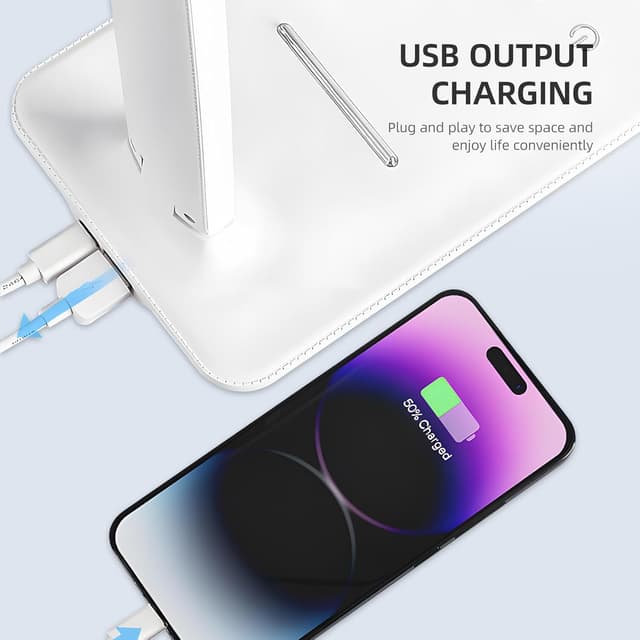 Detalle 1 de Carehabi Potente lámpara de escritorio