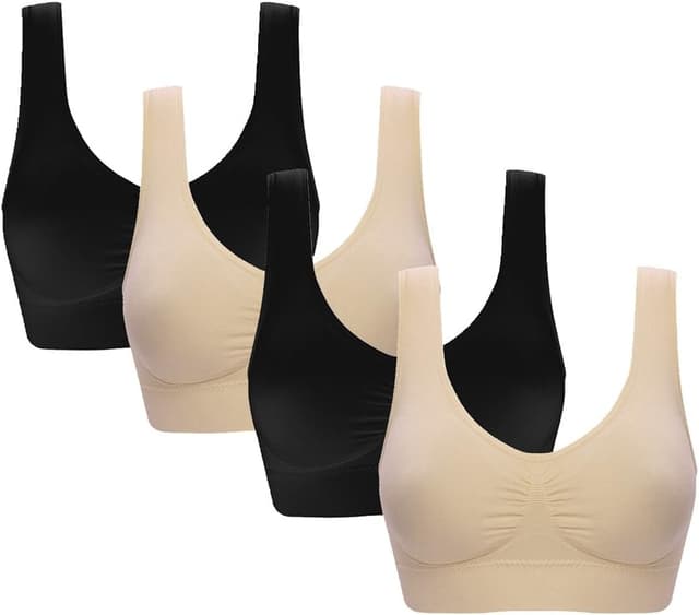 Thumbnail 6 de Vermilion Bird Women’s 3-Pack Seamless Sports Bra with Removable Pads (Low-Impact)