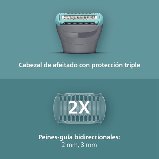 Detalle de Philips BG3480/15 Afeitadora corporal 80 min