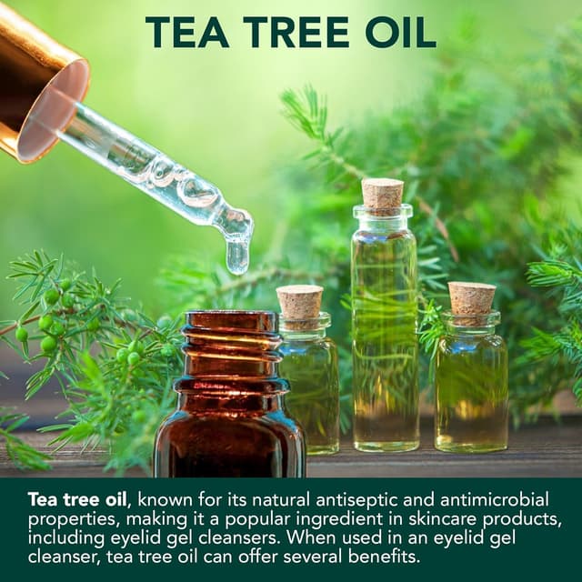 Detalle 2 de NOVEHA Demodex Extra Strength Eyelid Gel Cleanser (50mL) for Demodex, MGD & Dry Eye