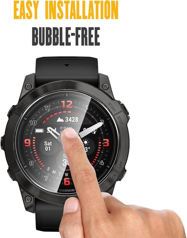 Thumbnail 6 de WFTE 4-Pack Screen Protector for Garmin Epix Gen 2 (47mm) tempered glass