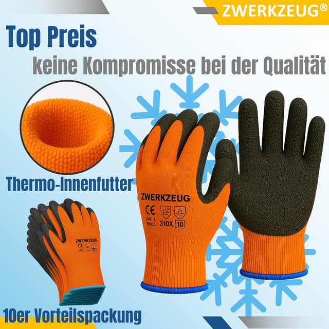 Thumbnail 1 de ZWERKZEUG Arbeitshandschuhe 10 Paar
