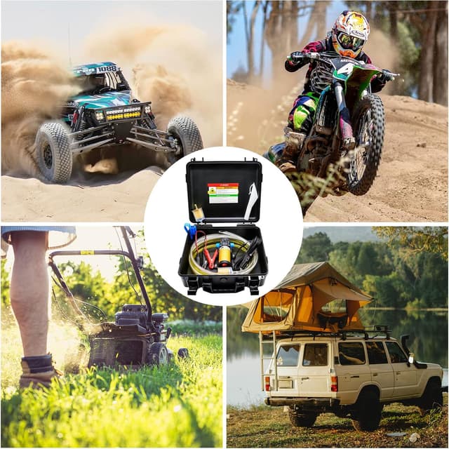 Thumbnail 1 de Steauty 12V Fuel Transfer Pump 85 GPH ⛽