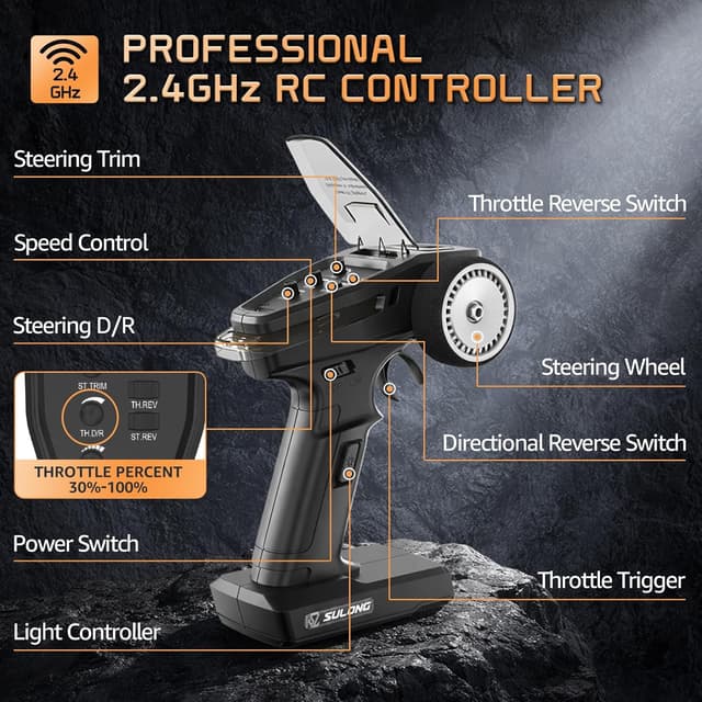 Thumbnail 6 de Scientoy 1/16 RC Car 45 KPH 4WD Offroad