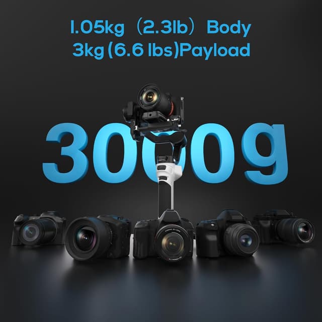 Detalle 2 de ZHIYUN Weebill 3E gimbal 3 kg payload