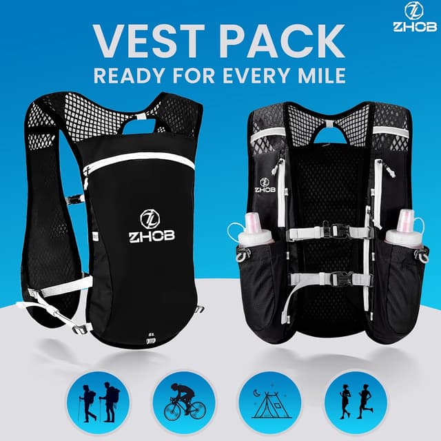 Thumbnail 3 de ZHOB running hydration vest 5L for runs