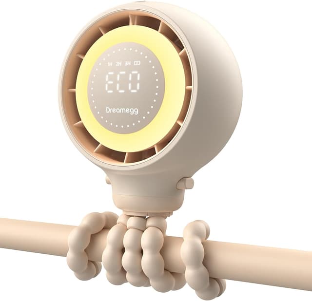 Imagen de Dreamegg Portable Baby Pram Fan 4000mAh en OfertitasTOP