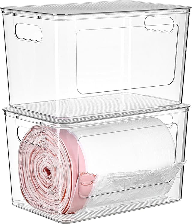 Imagen de Vtopmart 2-Pack Trash Bag Holder ⚙ en OfertitasTOP