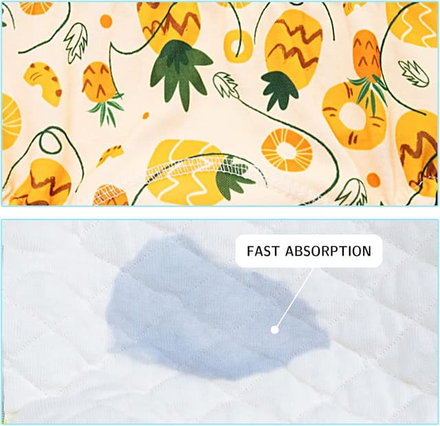 Detalle 2 de Lot de 9 pantalons d’entraînement Heekcaa pour bébé (à partir de 1 an) – sous-vêtements d’apprentissage