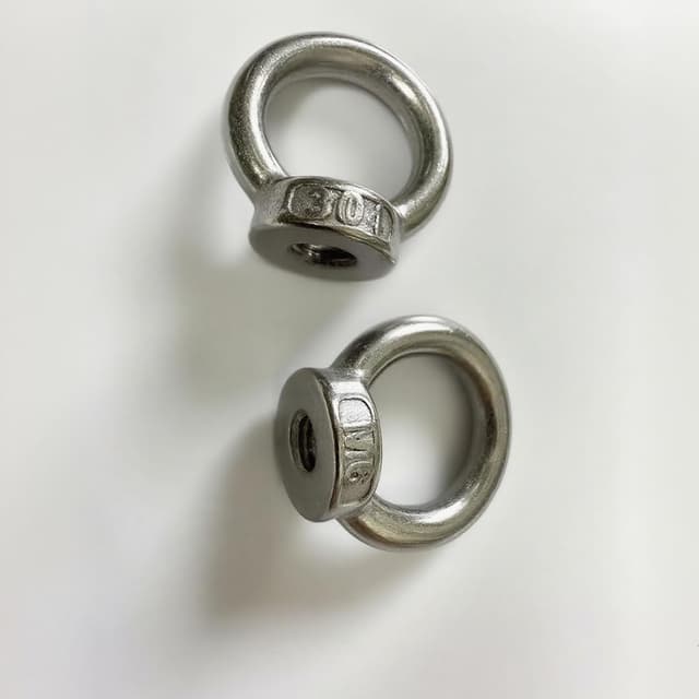 Detalle de Lashua Ringmutter M6, 10 Stück 304 Edelstahl