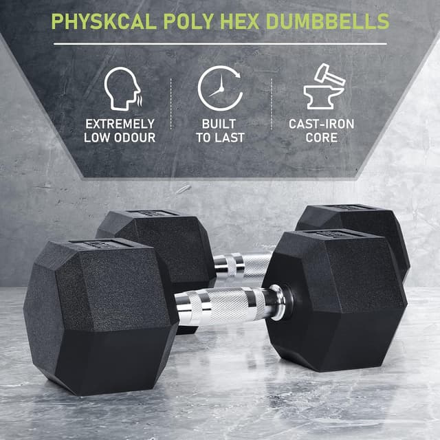 Thumbnail 1 de PhysKcal Hexagon Hanteln 2,5–30 kg