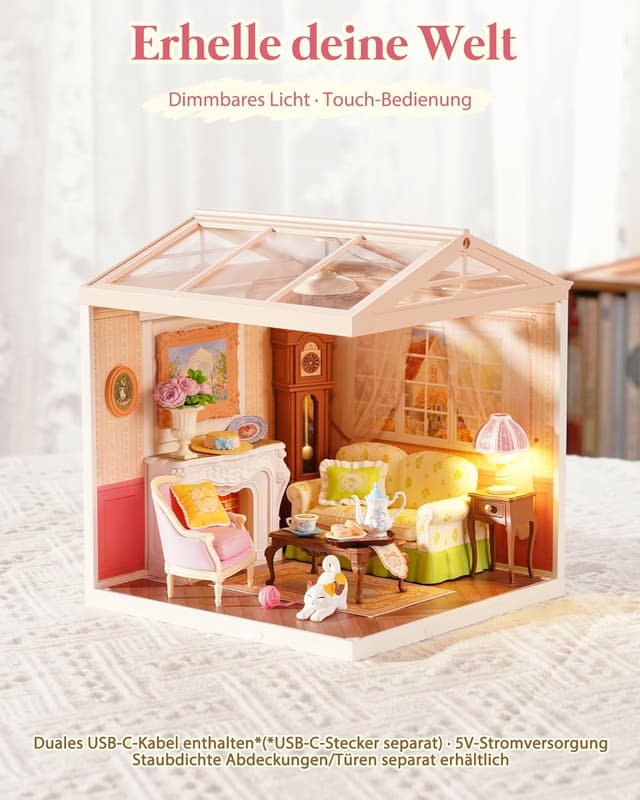 Thumbnail 6 de Rolife Holiday Tea Time DIY-Miniaturhaus