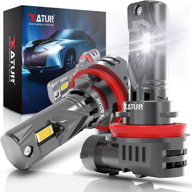Detalle de KATUR Lampadine LED fari auto H11 Canbus 100W 6000K (2 pezzi) Plug & Play, Abbaglianti o Anabbaglianti