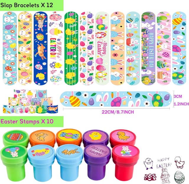 Thumbnail 3 de 300pcs Easter Eggs with Toys Bulk