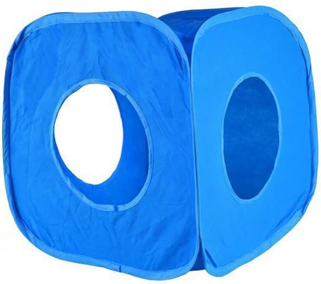 Detalle 2 de Pet Living Pop Up Cat & Kitten Play Cube Fun Strong Box (Orange)