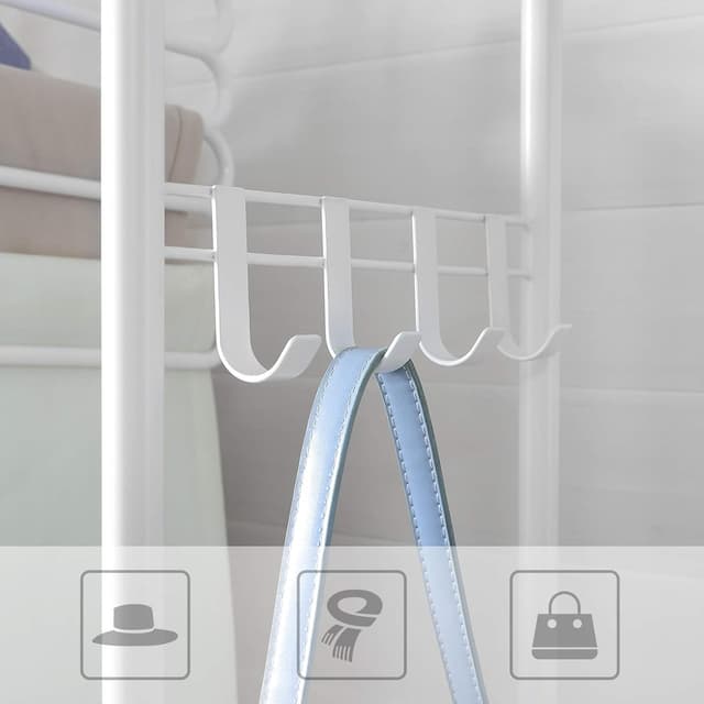 Thumbnail 4 de VASAGLE HSR81WN appendiabiti 181 cm