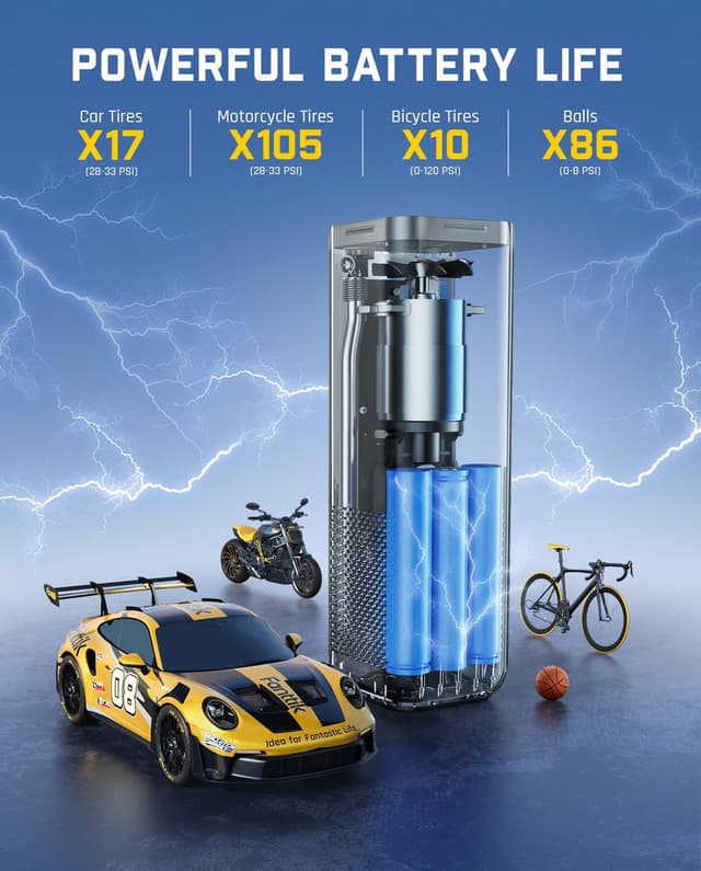 Thumbnail 2 de Fanttik X8 Apex Tire Inflator Quick Inflation