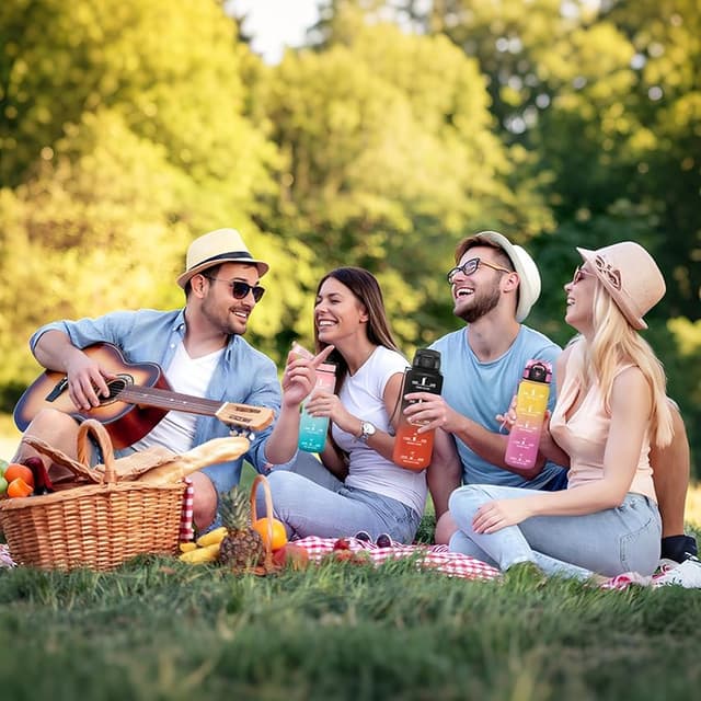 Thumbnail 6 de Motswedi Botella agua 1,5 L reutilizable para gimnasio