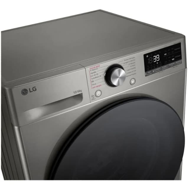 Thumbnail 1 de LG F4DR7010SGS Lavasecadora 10 kg 6 kg