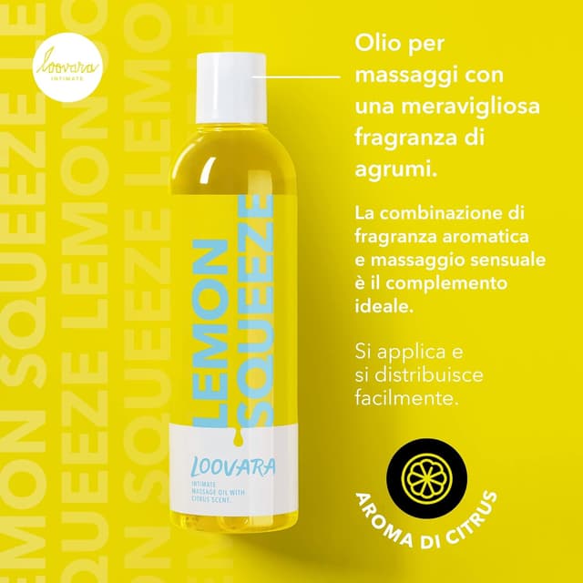 Thumbnail 2 de Loovara Olio da massaggio 250 ml 🍋