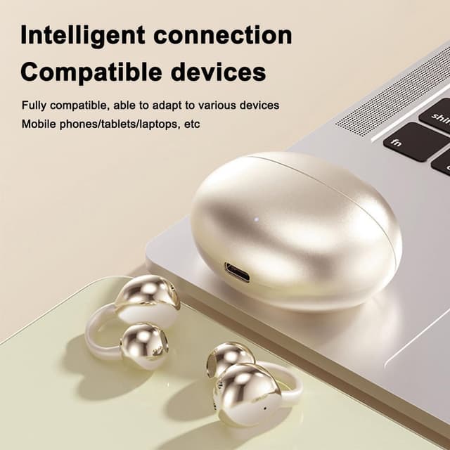 Thumbnail 5 de PTHTECHUS Cuffie Wireless Clip Aperte 30h