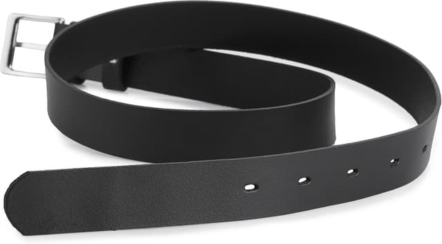 Detalle de Ladeheid Kinder Ledergürtel K1D5 – 2,5 cm breit mit klassischer Schnalle