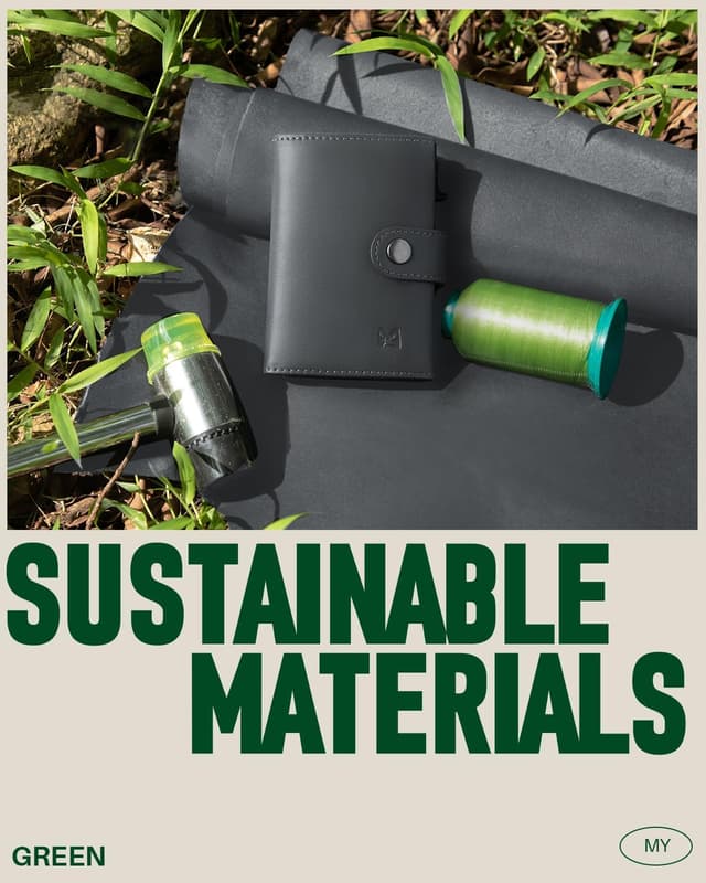 Detalle de MYSHION Mens RFID Wallet with Coin Pocket