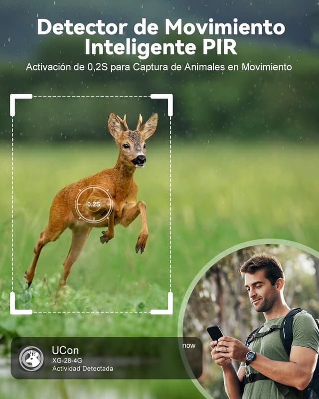 Thumbnail 4 de Xega 4G LTE Cámara de Caza Solar 7800 mAh