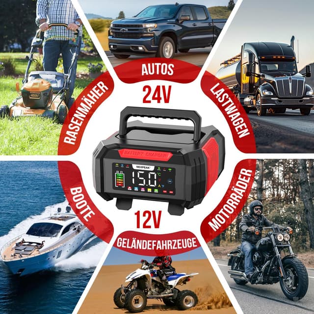 Thumbnail 6 de NEXPEAK NC315 15A Autobatterie Ladegerät