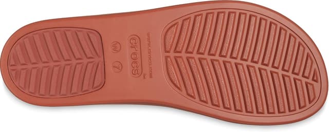 Detalle de Crocs Damen Brooklyn Slide-Sandalen – mit verstellbarer Riemenführung und rutschfester Sohle