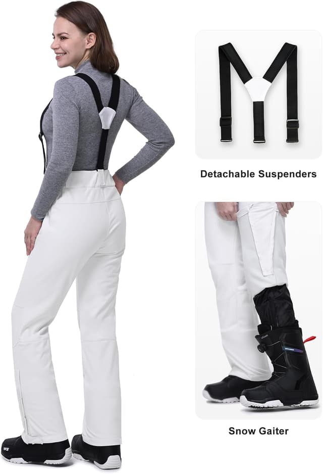 Detalle 2 de 33,000ft women ski pants, 8000mm waterproof